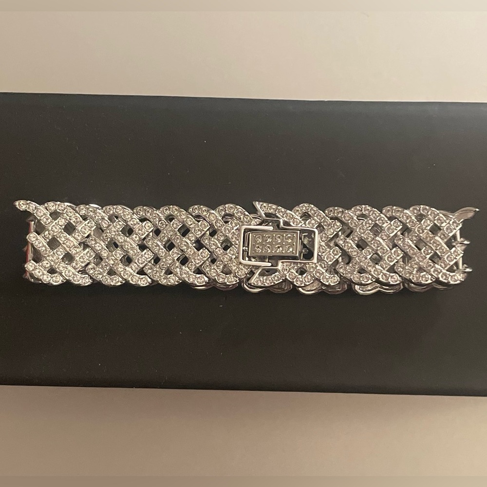 Swarovski Crystal Diamonta Silver Bracelet